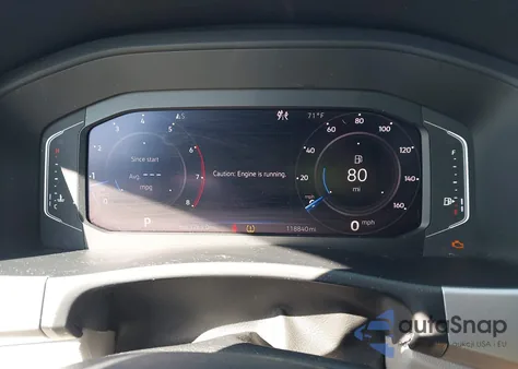 2019 Volkswagen Atlas 3.6L V6 Sel R-Line z USA, uszkodzony, nr VIN 1V2RR2CA4KC612568